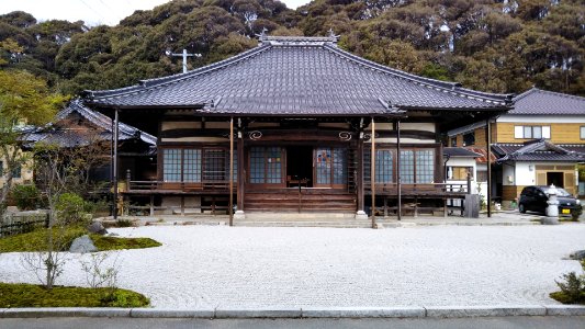 Nichiraiji-temple Hondo in Chofu