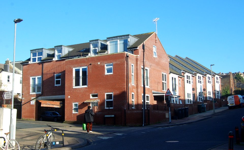 New Housing on the site of St Alban's Church, Coombe Road, Brighton (February 2020) (3)