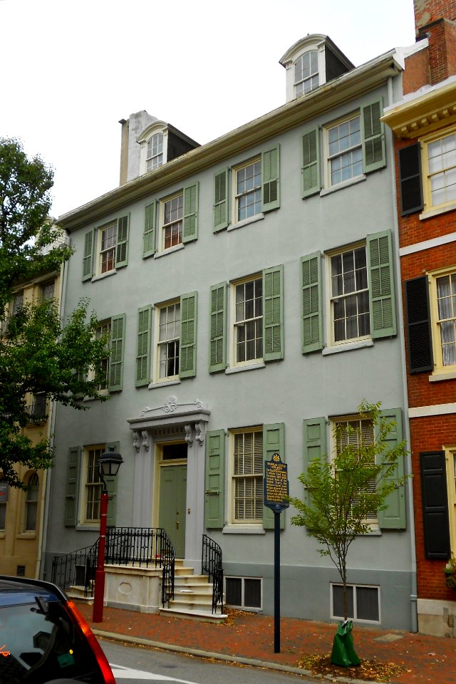 Nicholas Biddle House, Spruce St. Philly