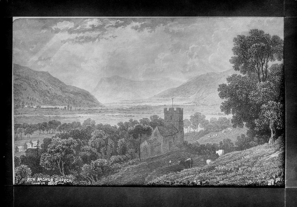 New Radnor church in 1828 (1294785)