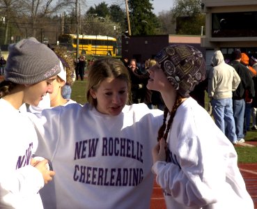 New Rochelle High School Cheerleaders 2002C