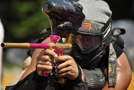 Paintball sports extreme