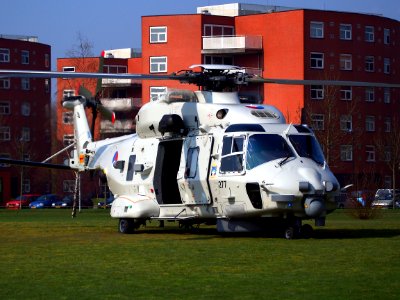 NH90 NFH (NATO Frigate Helicopter) AgustaWestland of the Royal Netherlands Navy (RNLN) at Hoofddorp, foto03