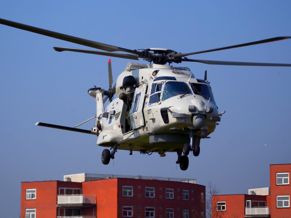 NH90 NFH (NATO Frigate Helicopter) AgustaWestland of the Royal Netherlands Navy (RNLN) at Hoofddorp, foto06