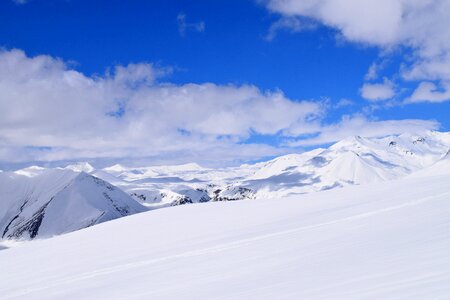 Winter nature ski photo