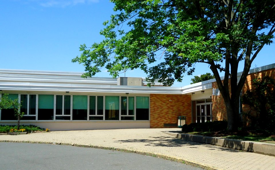 New Providence NJ school entrance