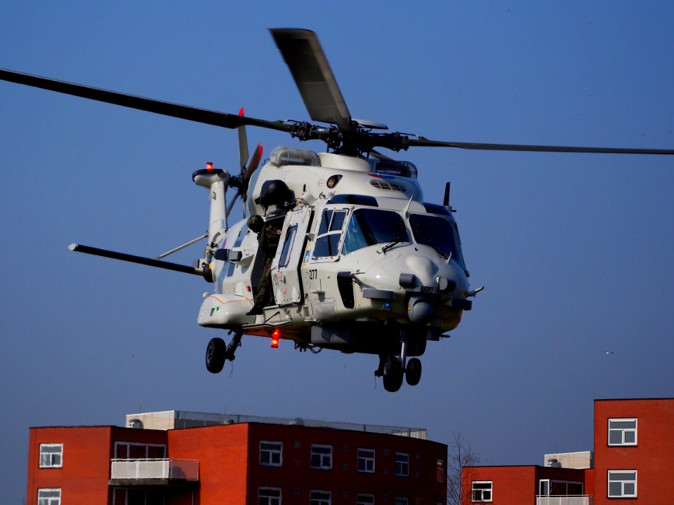 NH90 NFH (NATO Frigate Helicopter) AgustaWestland of the Royal Netherlands Navy (RNLN) at Hoofddorp, foto07