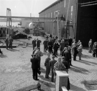 Nieuwe fabriek Bronswerk (opening door Burgemeester), Bestanddeelnr 905-0556