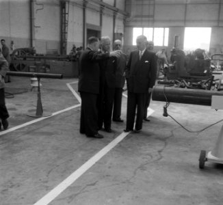 Nieuwe fabriek Bronswerk (opening door Burgemeester), Bestanddeelnr 905-0550