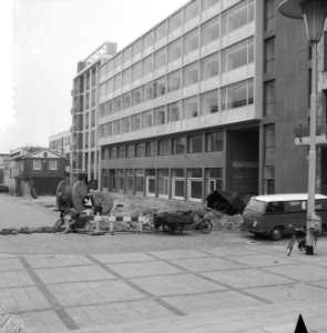 Nieuwe Corsotheater te Rotterdam nadert voltooiing exterieur van de Kruiskade en, Bestanddeelnr 912-0788