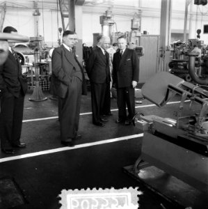Nieuwe fabriek Bronswerk (opening door Burgemeester), Bestanddeelnr 905-0555