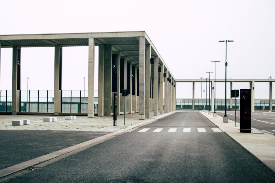 Airport about architecture building