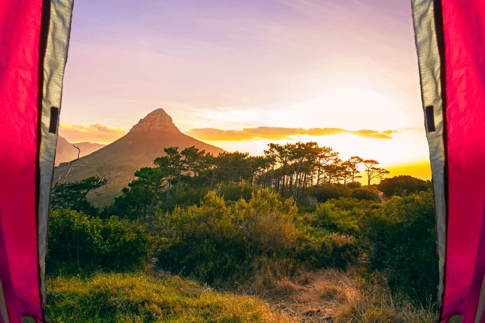 Adventure landscape travel