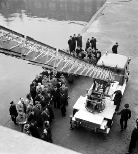 Nieuwe ladderwagens van Amsterdamse brandweer, Bestanddeelnr 904-9960
