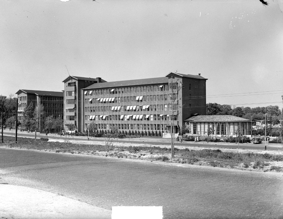 Nieuwe KLM gebouw aan de Raamweg te Den Haag, Bestanddeelnr 903-3757