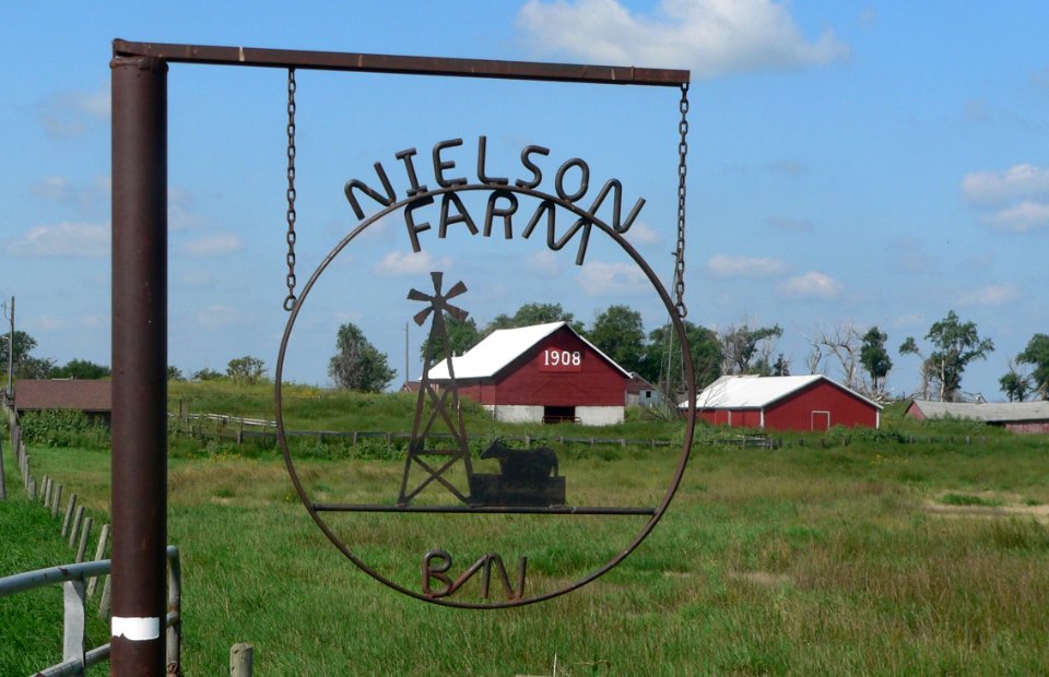 Nielson farm, Jerauld County, SD, from S 2