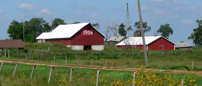 Nielson farm, Jerauld County, SD, from SW 1
