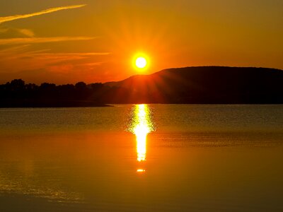 Lake landscape nature photo