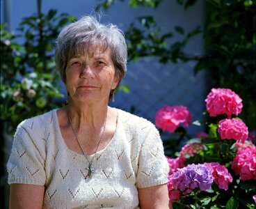 Senior elderly grandmother photo