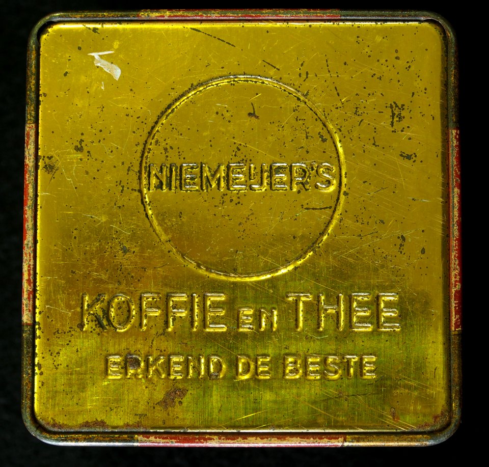 Niemeijers KOFFIE en THEE blik foto 4