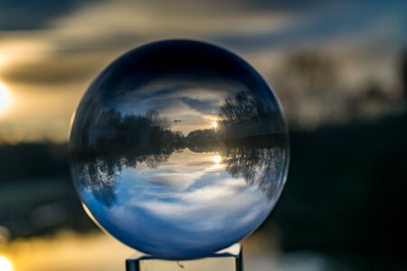 Ball photo glass globe image photo