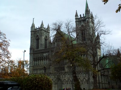 Nidaros Cathedral in October 1 photo