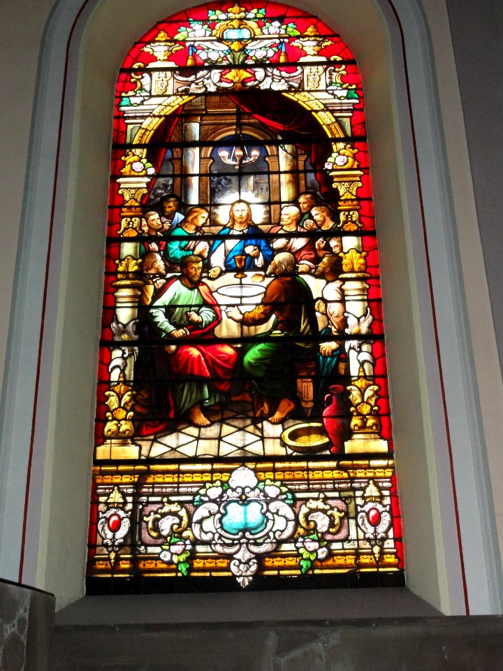 Niderviller (Moselle) église vitrail 05