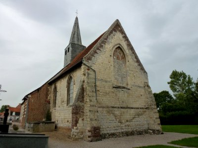 Nielles-lès-Ardres (Pas-de-Calais, Fr) Église Saint-Pierre (02)