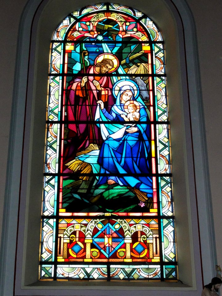 Niderviller (Moselle) église vitrail 06