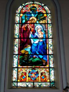 Niderviller (Moselle) église vitrail 06