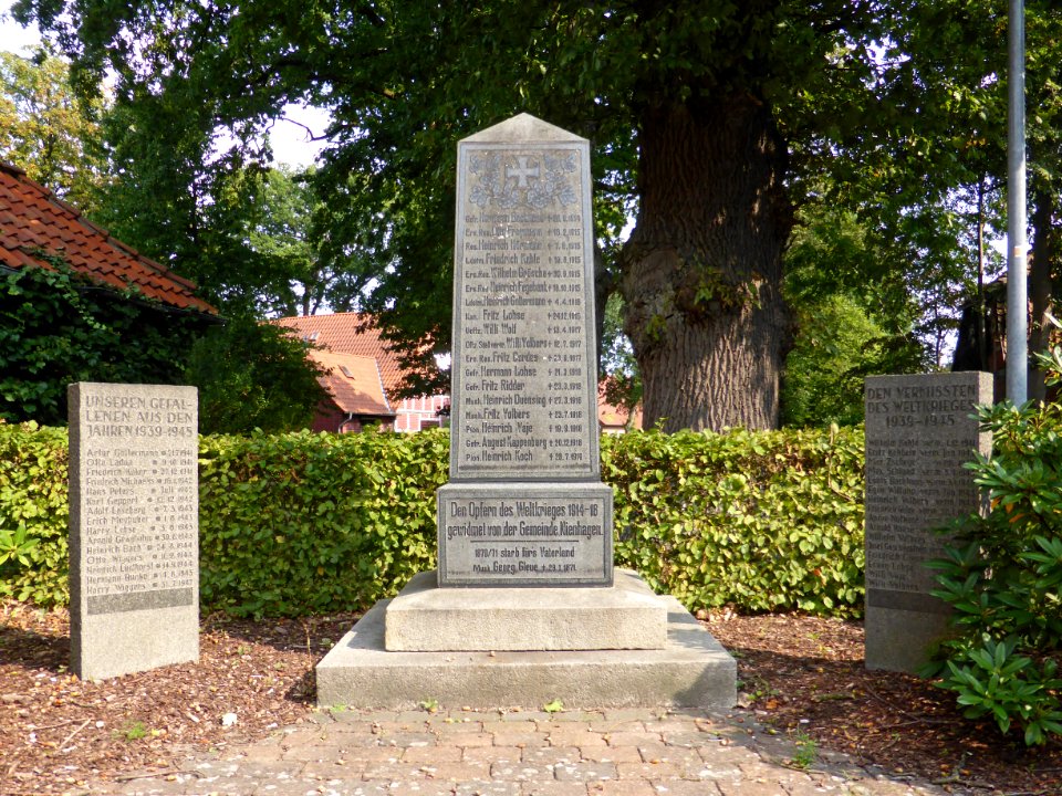 Nienhagen Kriegerdenkmal