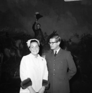 Ondertrouw prinses Margriet en Pieter van Vollenhoven, Bestanddeelnr 919-8658