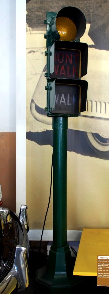 Old trafficlight, Auto & Uhrenwelt Schramberg museum