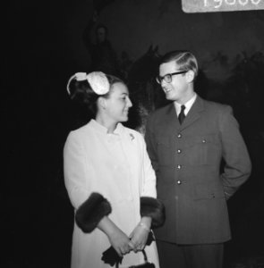 Ondertrouw prinses Margriet en Pieter van Vollenhoven, Bestanddeelnr 919-8661