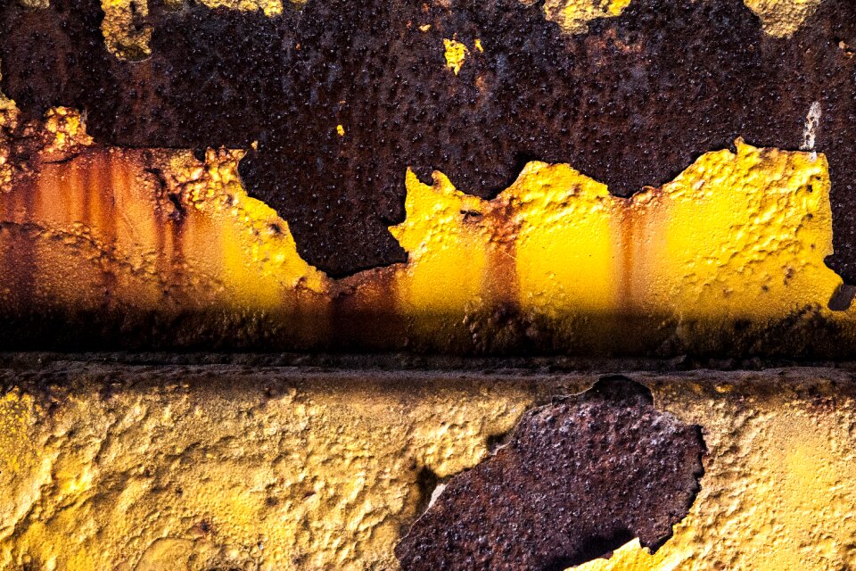 Yellow equipment old