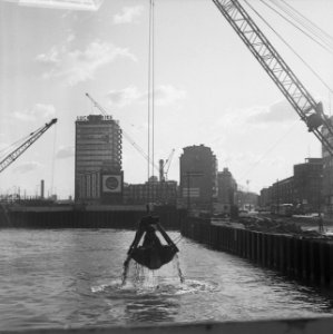 Onderwatergraafwerk metro Rotterdam, Bestanddeelnr 917-4112