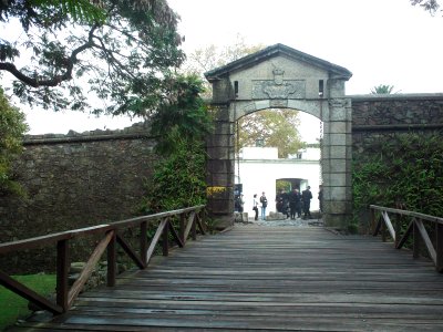 Old town gate of Colonia