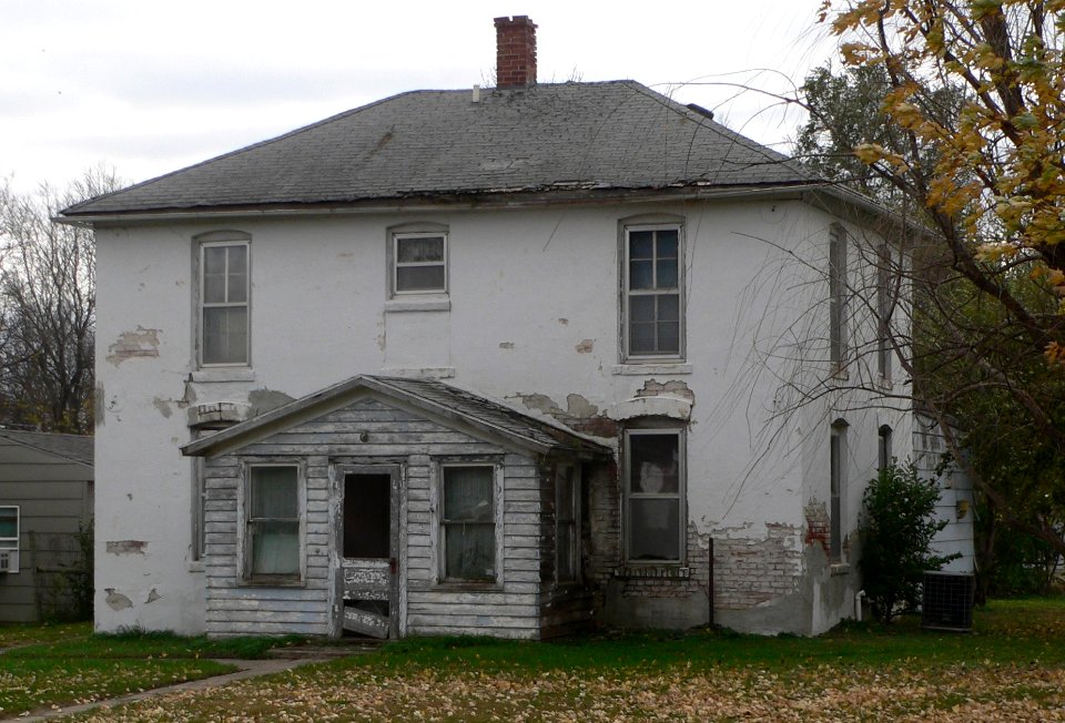 Old St. Wenceslaus rectory (Tabor, South Dakota) from NW 2
