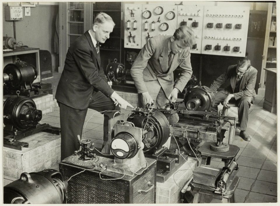 Onderwijs aan de Electrisch Technische School (E.T.S.) aan de Verspronckweg, NL-HlmNHA 54011341