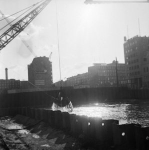 Onderwatergraafwerk metro Rotterdam, Bestanddeelnr 917-4111
