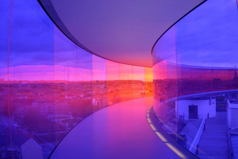 Colors windows glass