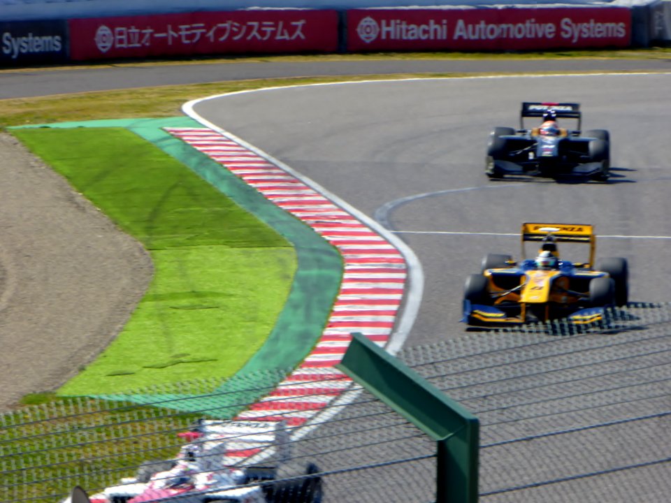 One scene at Super Formula Public Test at Suzuka Fan Thanksgiving Day