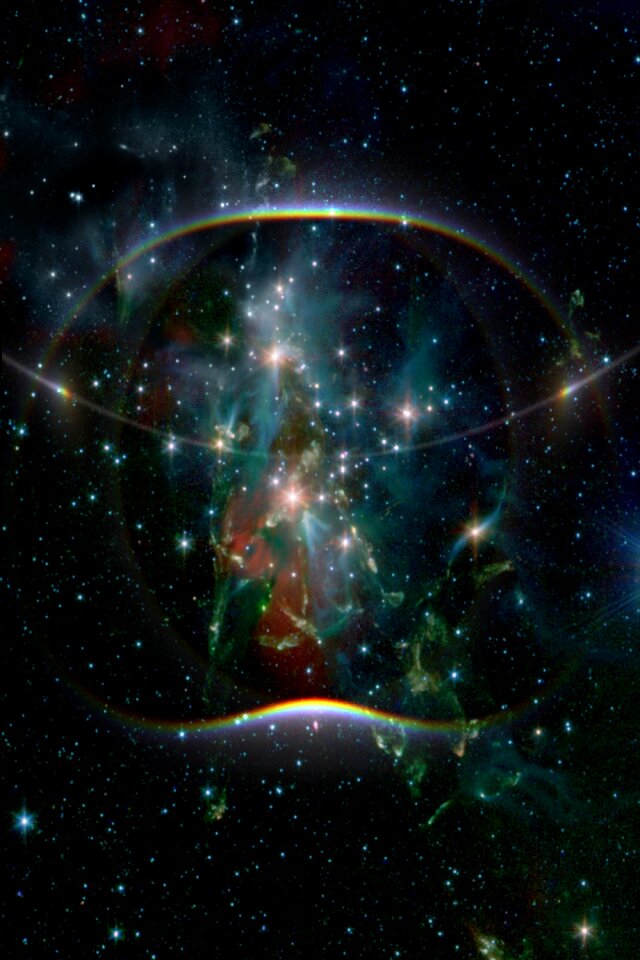 Sky night cosmos