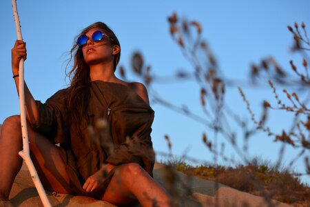 Fashion grass model
