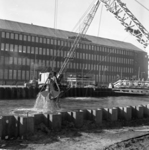Onderwatergraafwerk metro Rotterdam, Bestanddeelnr 917-4110