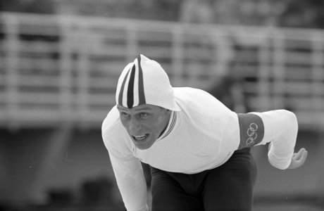Olympische Winterspelen te Grenoble. Per Willy Guttormsen (Noorwegen) in actie o, Bestanddeelnr 921-0866