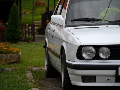 White car old