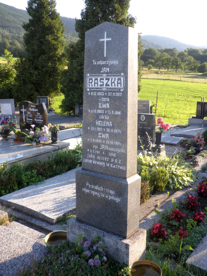 Oldrichovice evang. hrbitov Raszka