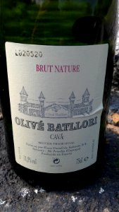 Olive Batllori Cava Brut Nature 004