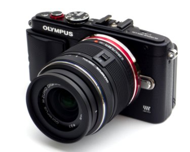 Olympus PEN E-PL6 black kit lens 2016-03-03
